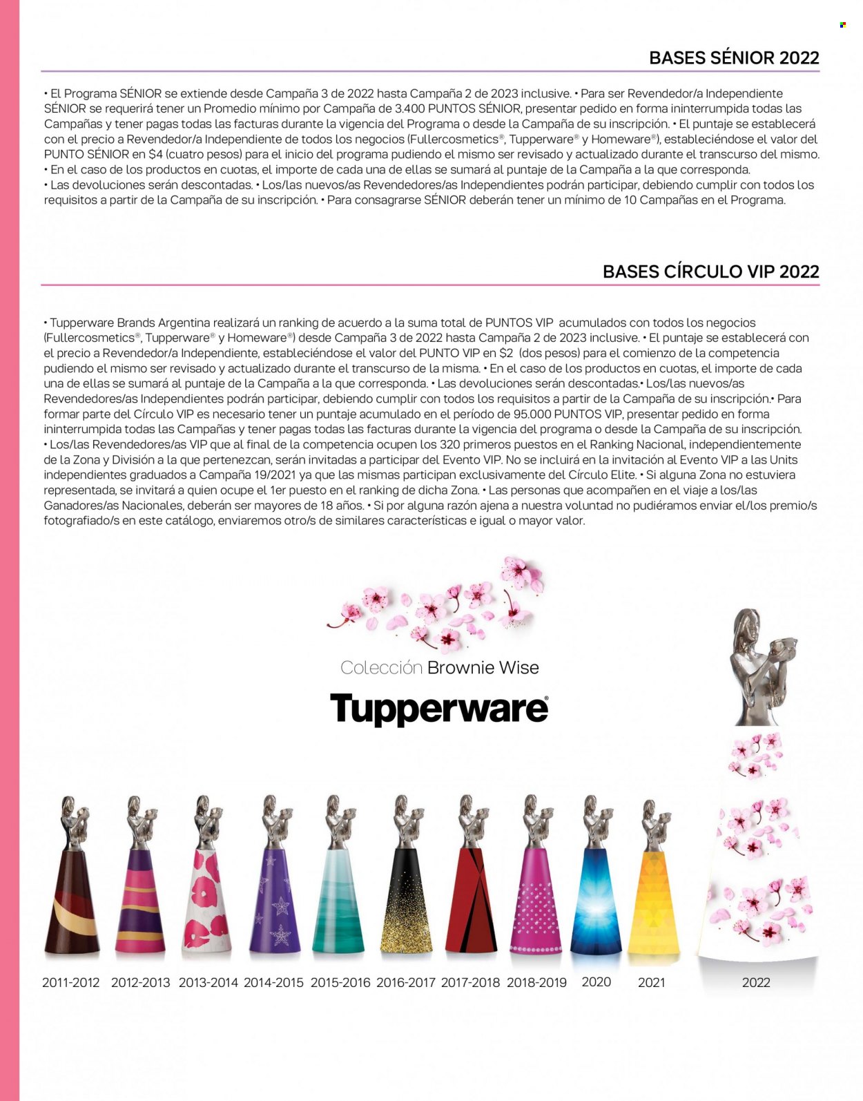 Catálogo Tupperware . Página 17.