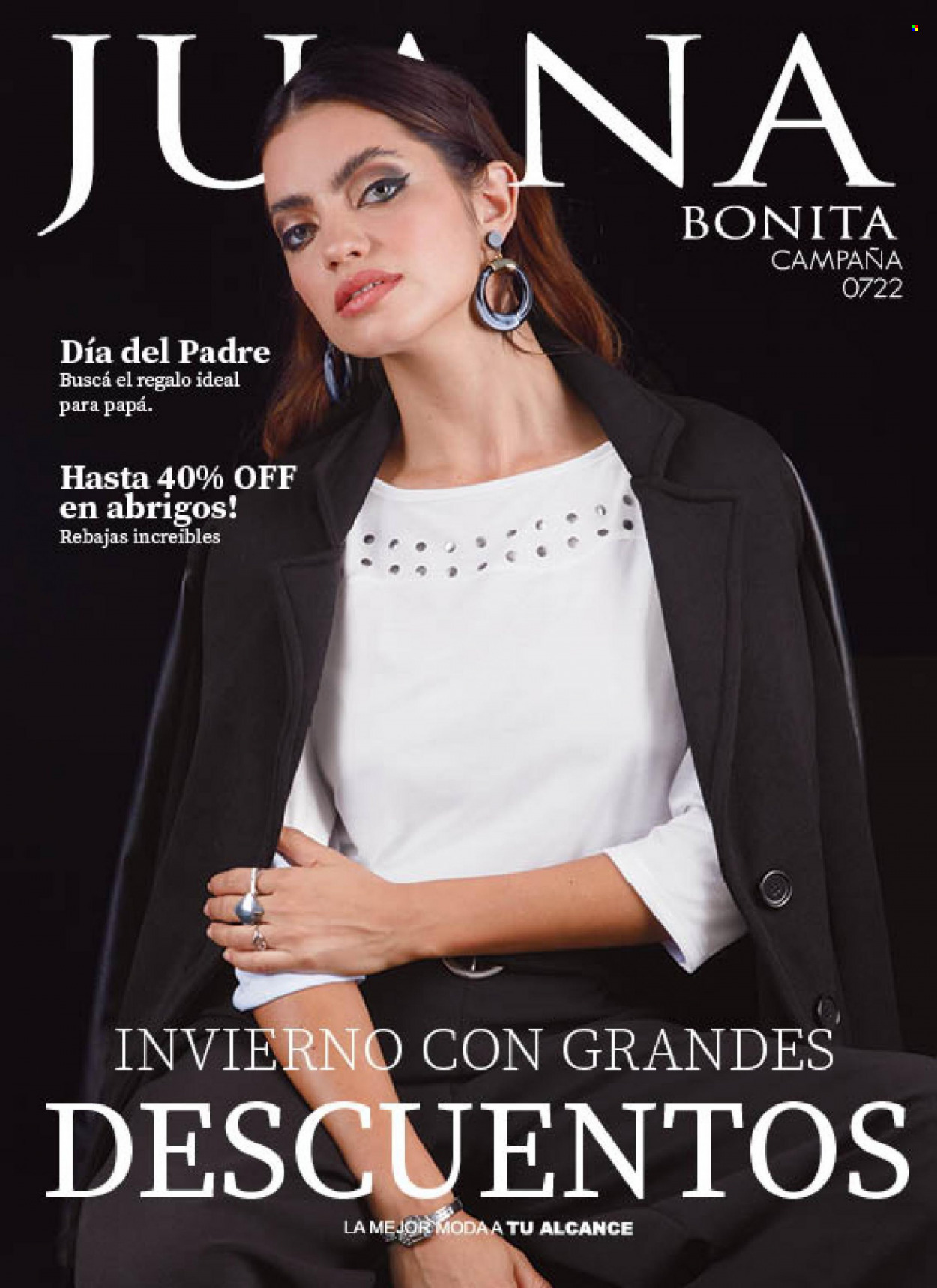 Catálogo Juana Bonita . Página 1.