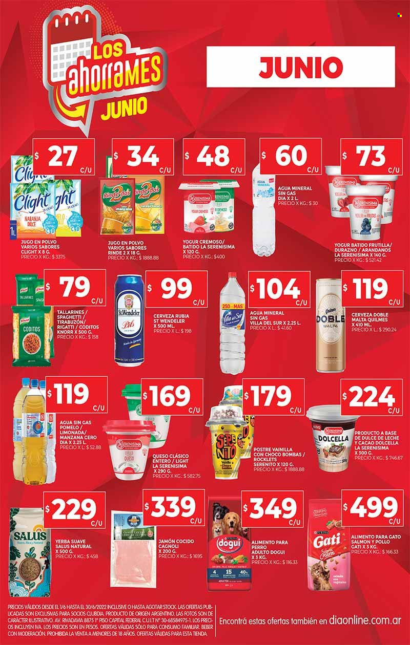 Catálogo Supermercado Dia  - 1.6.2022 - 30.6.2022. Página 4.