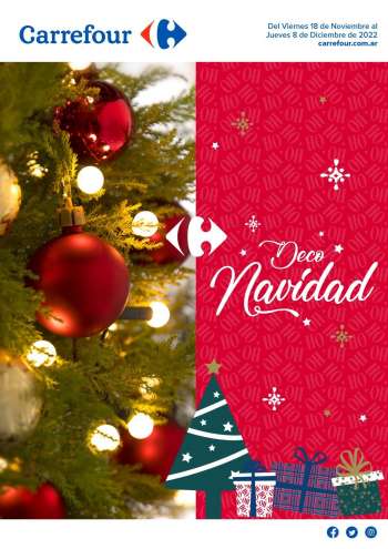 Ofertas Carrefour Hipermercados - Deco Navidad