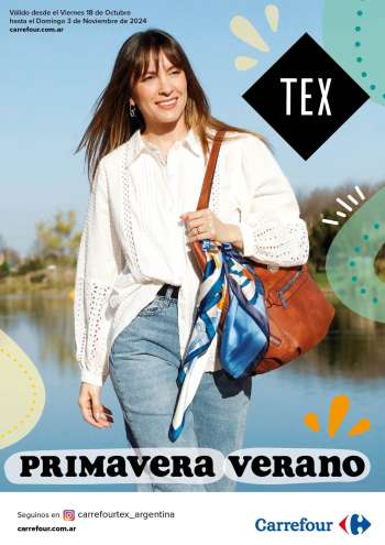 thumbnail - Ofertas Carrefour - Folleto Tex Primavera - Verano