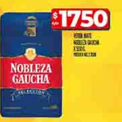 Yerba Mate Nobleza Gaucha