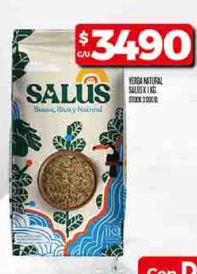 Yerba Natural Salus x 1 kg