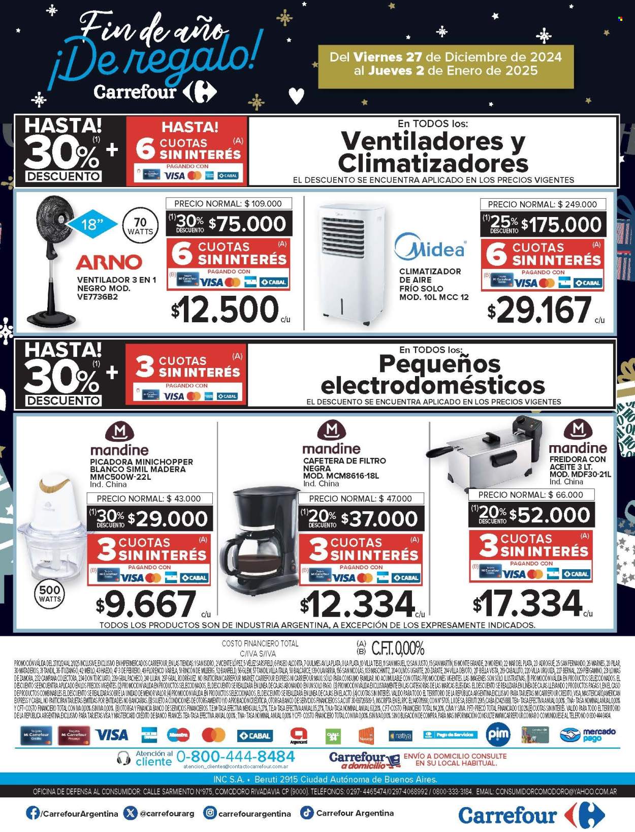 Catálogo Carrefour Hipermercados - 27/12/24 - 02/01/25. Página 1