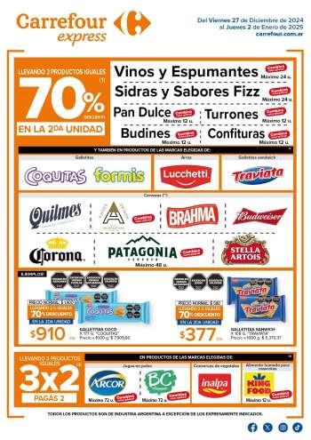 Folleto actual Carrefour Express - 27/12/24 - 02/01/25.