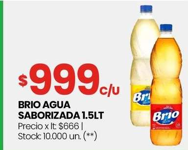 BRIO AGUA SABORIZADA 1.5LT