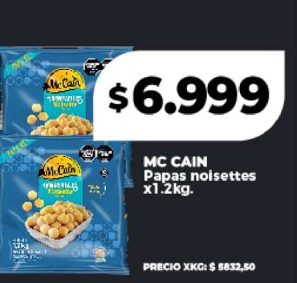 MC CAIN Papas noisettes