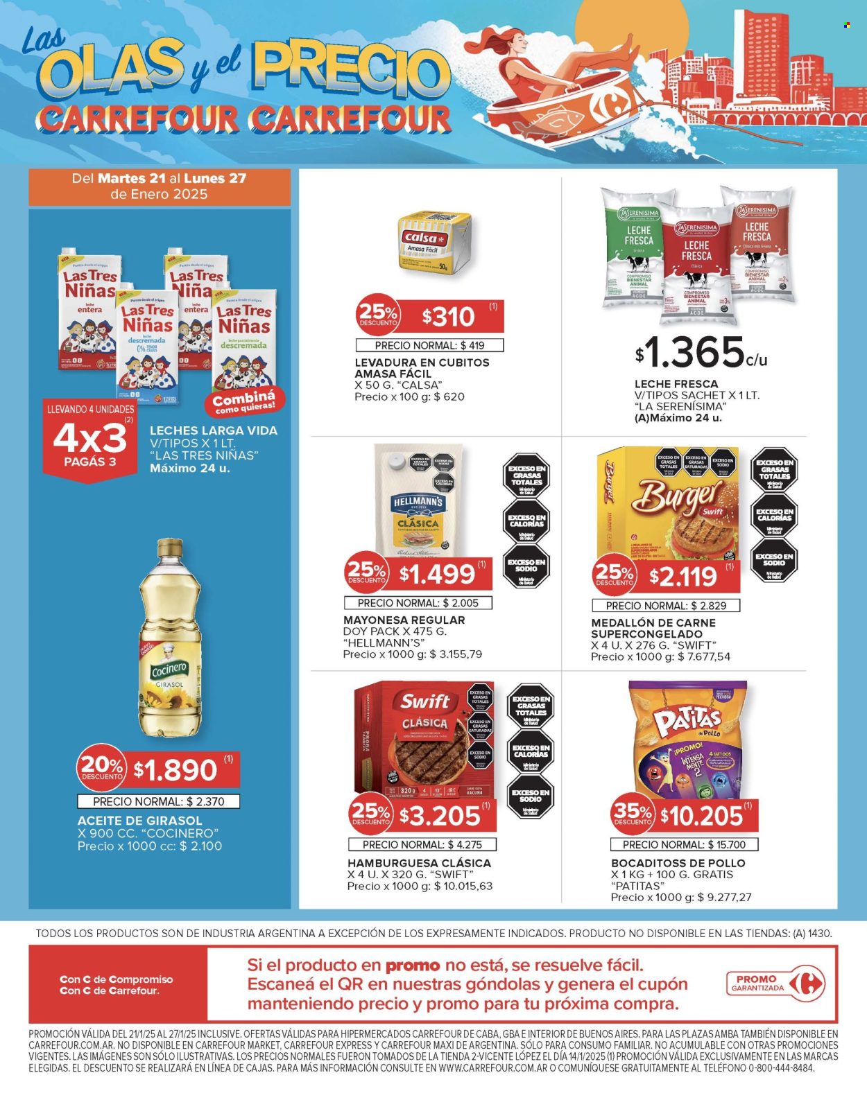 Catálogo Carrefour Hipermercados - 21/01/25 - 27/01/25. Página 1