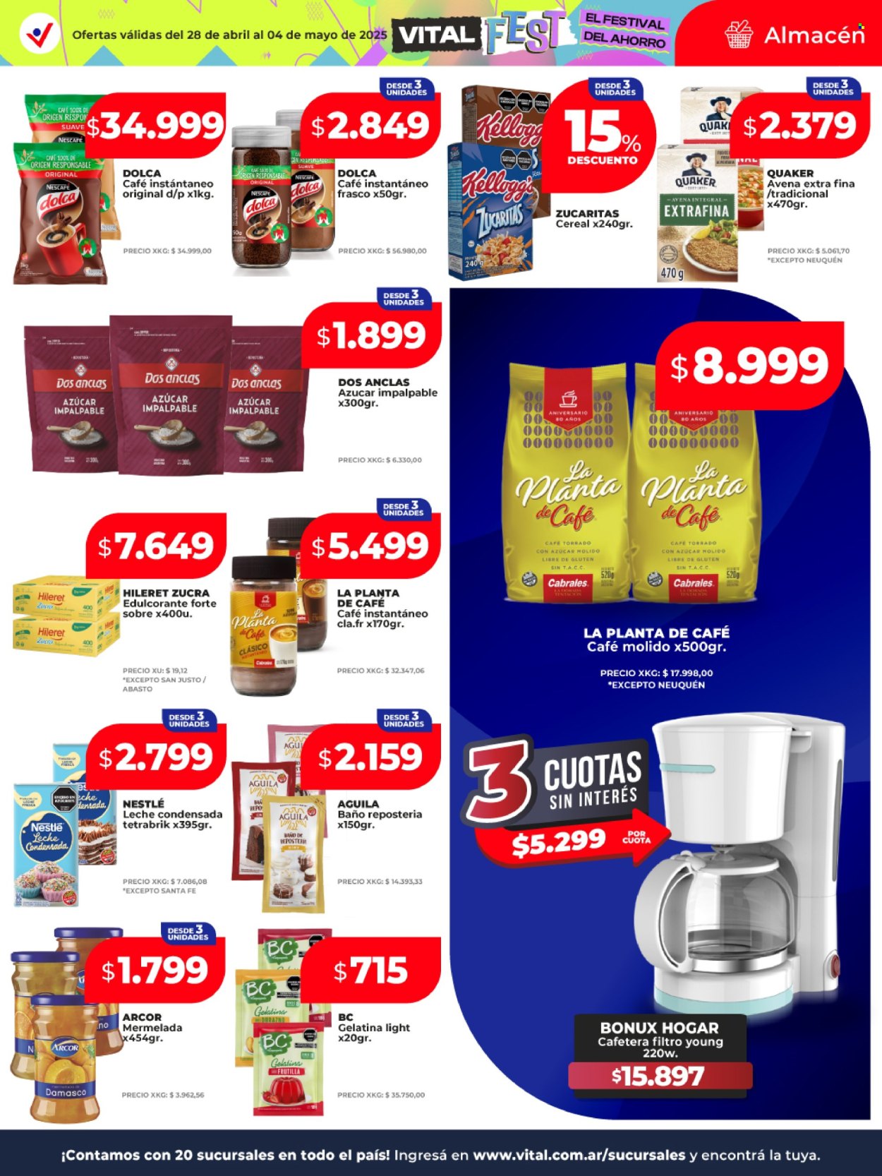 Catálogo Vital - 28/04/25 - 04/05/25. Página 1