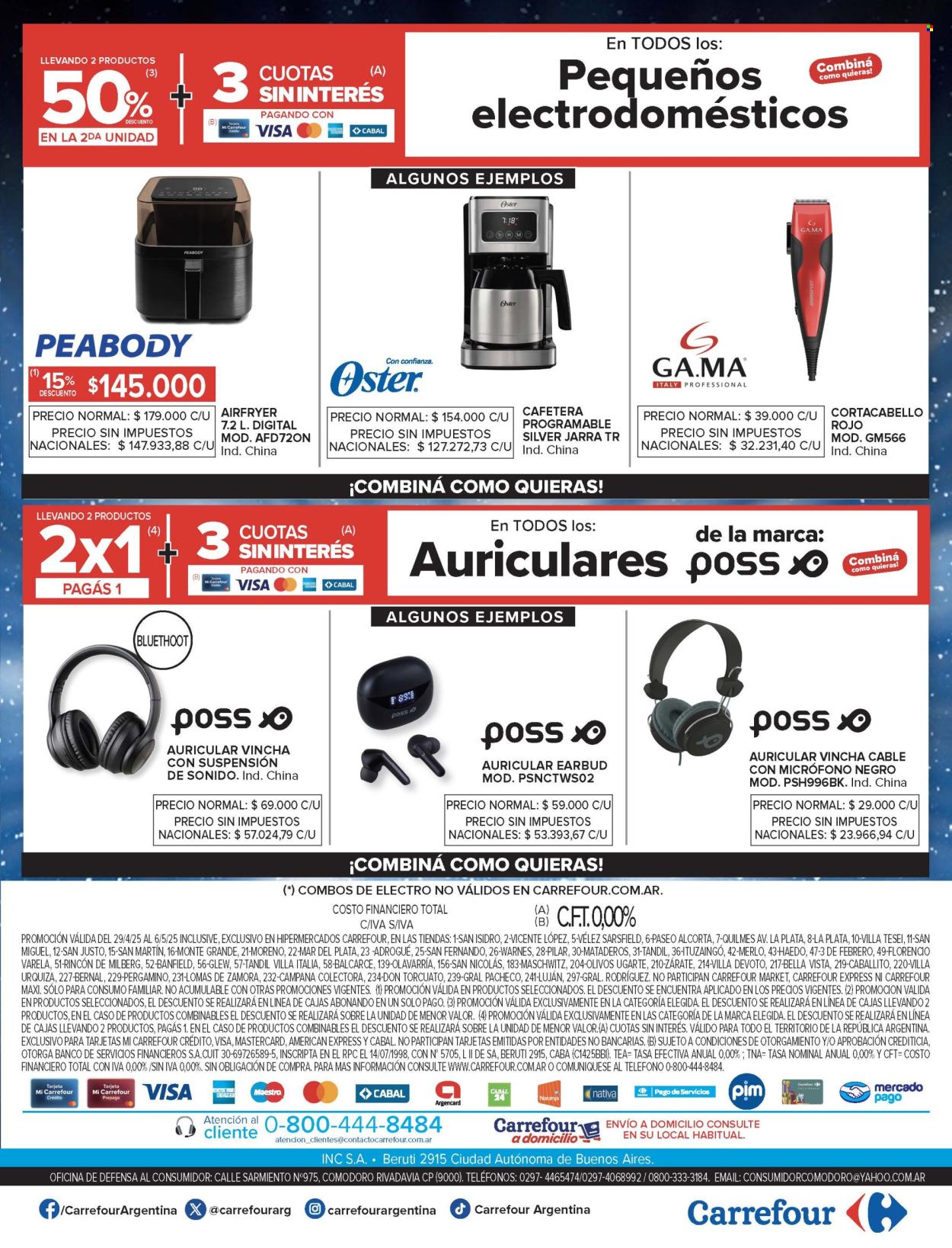 Catálogo Carrefour Hipermercados - 29/04/25 - 06/05/25. Página 1
