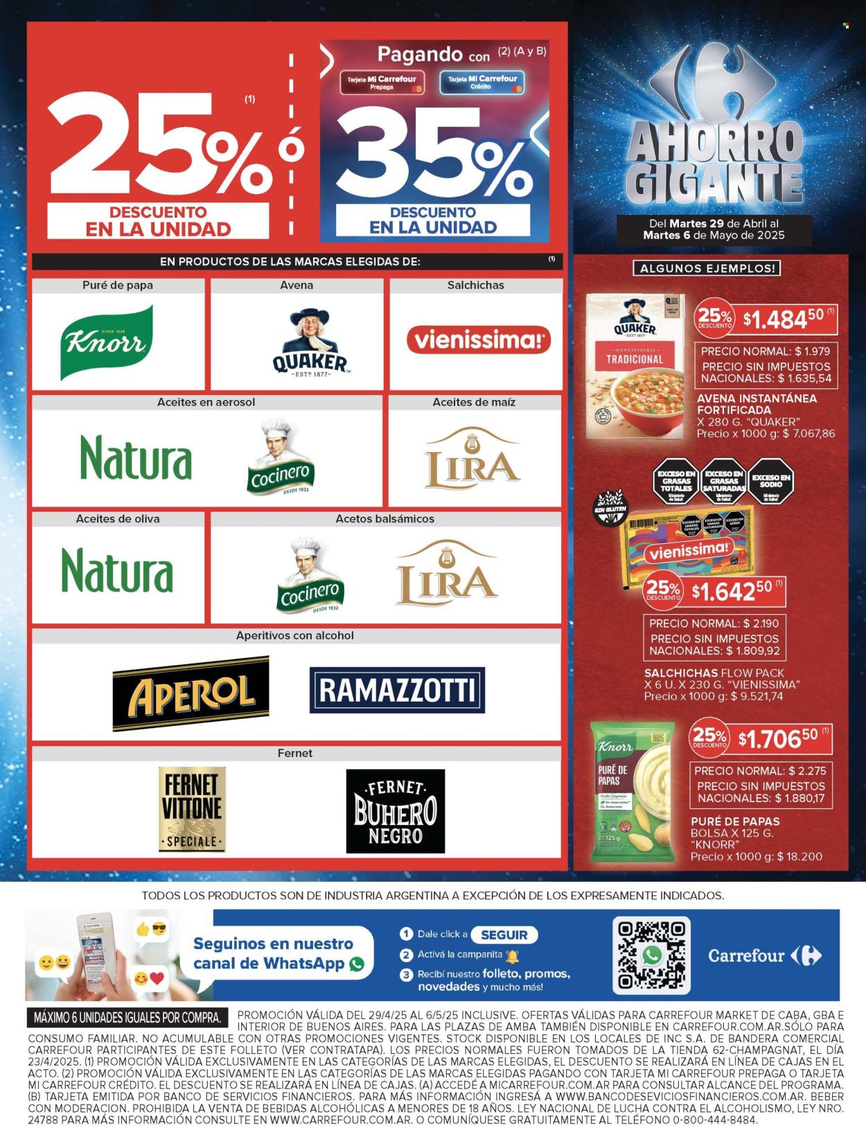 Catálogo Carrefour Market - 29/04/25 - 06/05/25. Página 1