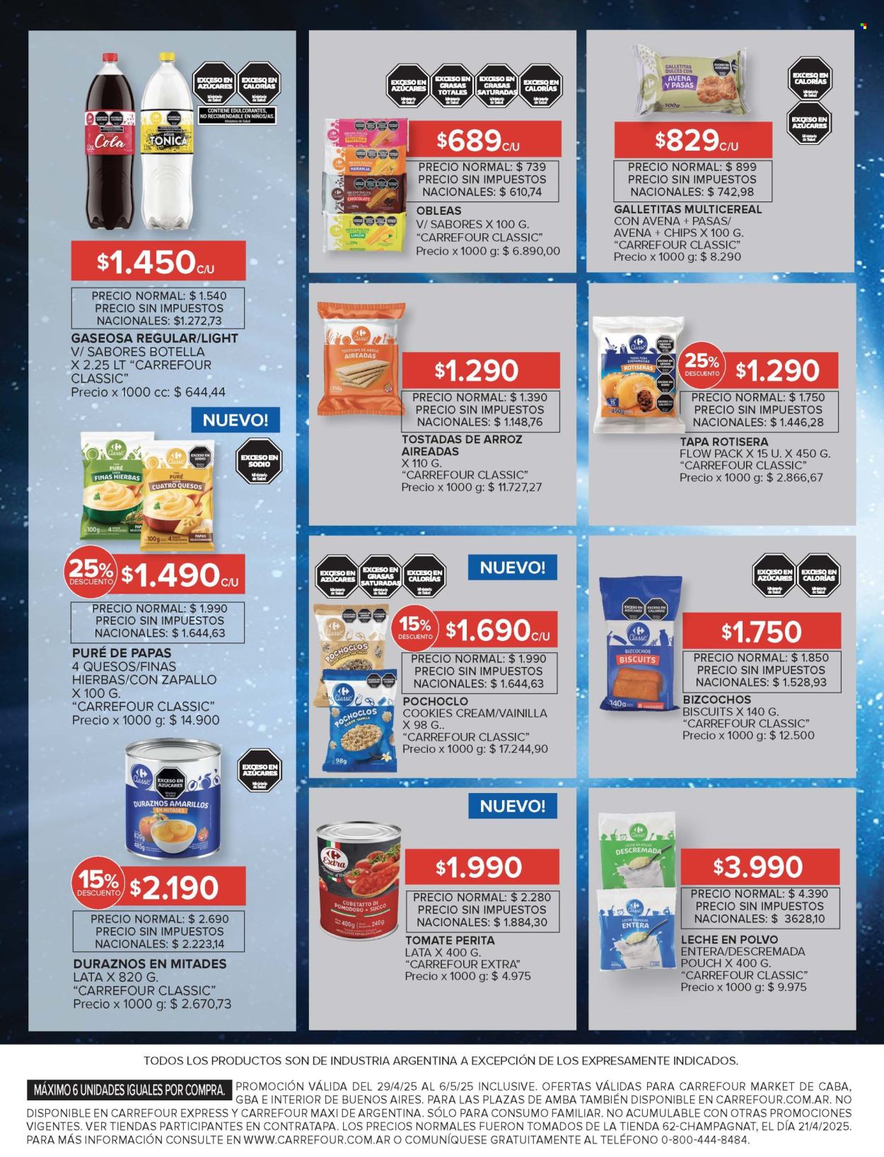 Catálogo Carrefour Market - 29/04/25 - 06/05/25. Página 1
