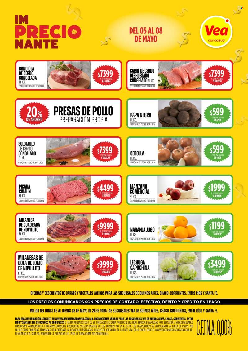 Folleto actual Vea - 05/05/25 - 08/05/25.