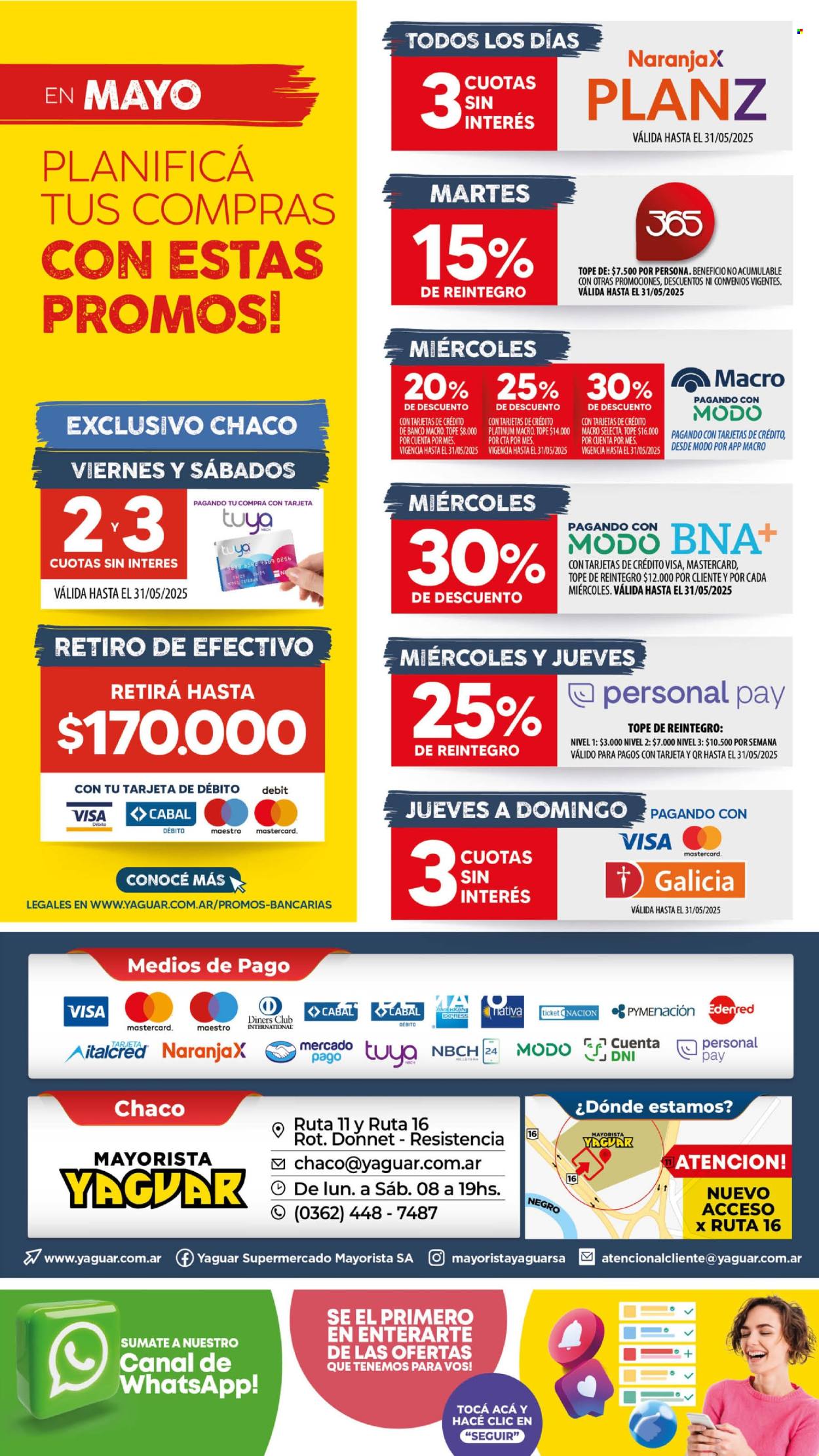 Catálogo Yaguar - 05/05/25 - 10/05/25. Página 1