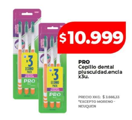 PRO Cepillo dental plusculdad.encla x3u.