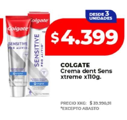 COLGATE Crema dent Sens xtreme x110g