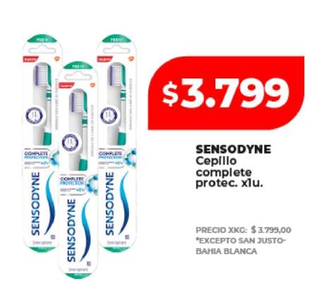SENSODYNE Cepillo complete protec. x1u.