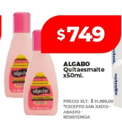 ALGABO Quitaesmalte x50ml