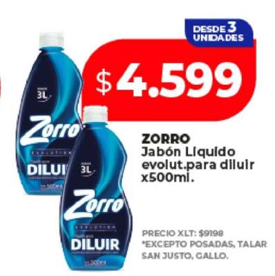 ZORRO Jabon liquido