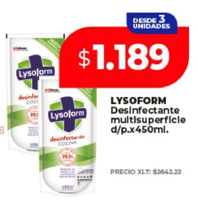 LYSOFORM Desinfectante multisuperficie