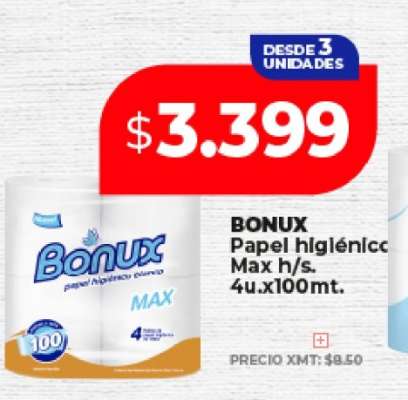 BONUX Papel higienico max