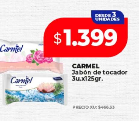 CARMEL Jabón de tocador