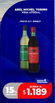 ABEL MICHEL TORINO Vino x700cc