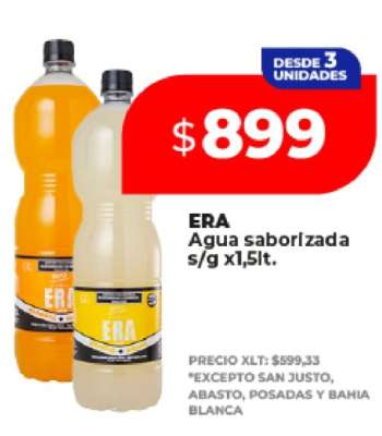 ERA Agua saborizada s/g x1.5lt