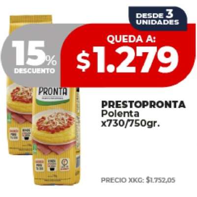 PRESTOPRONTA Polenta