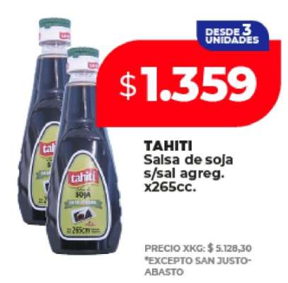 TAHITI Salsa de soja