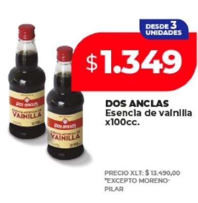 DOS ANCLAS Esencia de vainilla x100cc
