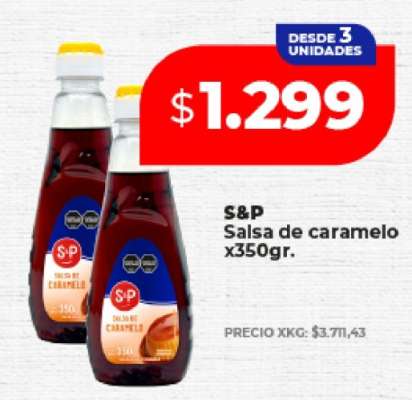 S&P Salsa de caramelo x350gr