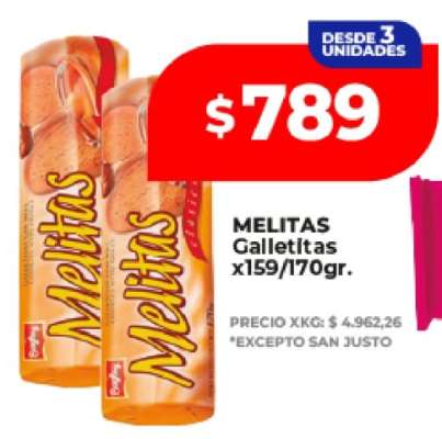 MELITAS Galletitas