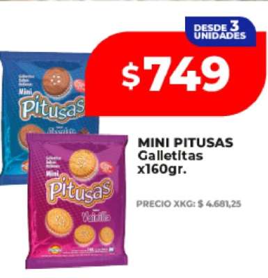 MINI PITUSAS Galletitas