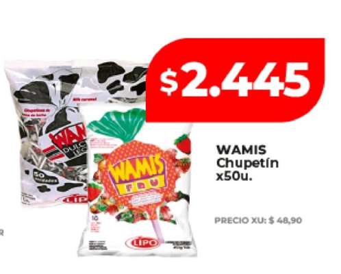 WAMIS Chupetín x50u.