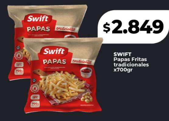 SWIFT Papas Fritas tradicionales x700gr