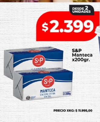 S&P Manteca x200gr