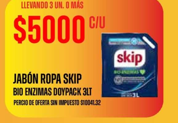 Jabón ropa SKIP