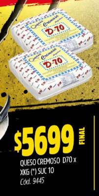 Queso Cremoso D70