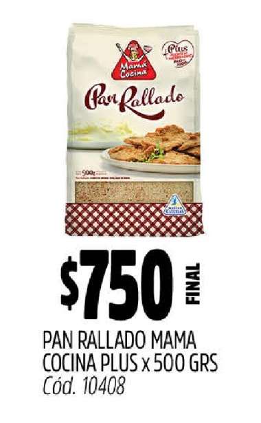 PAN RALLADO MAMA COCINA PLUS x 500 GRS
