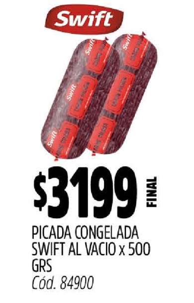 Picada Congelada Swift al Vacio x 500 GRS