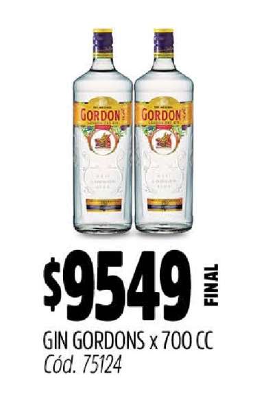 GIN GORDONS x 700 cc
