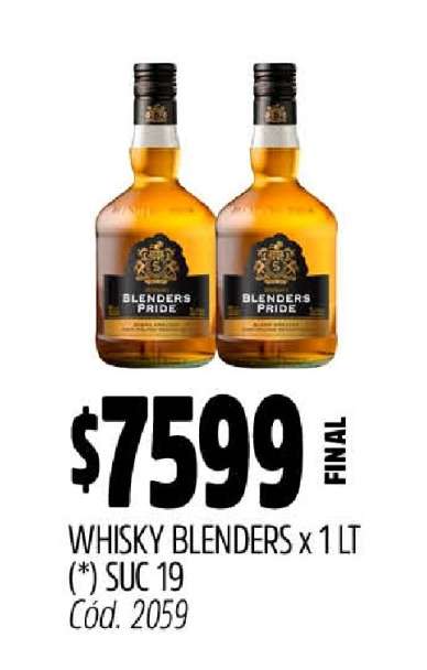 WHISKY BLENDERS x 1 lt