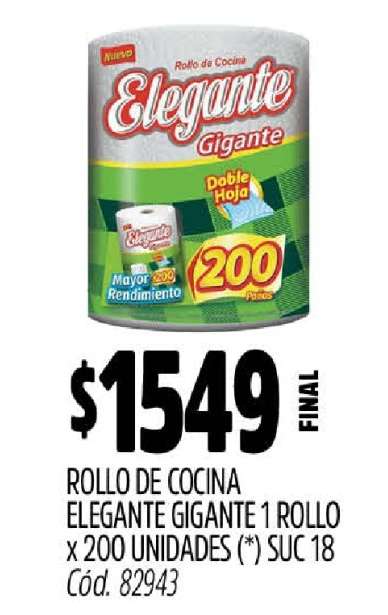 Rollo de Cocina Elegante Gigante