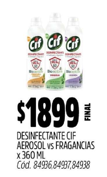 Desinfectante Cif Aerosol