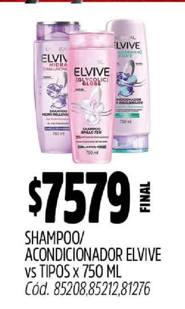 Shampoo/Acondicionador Elvive