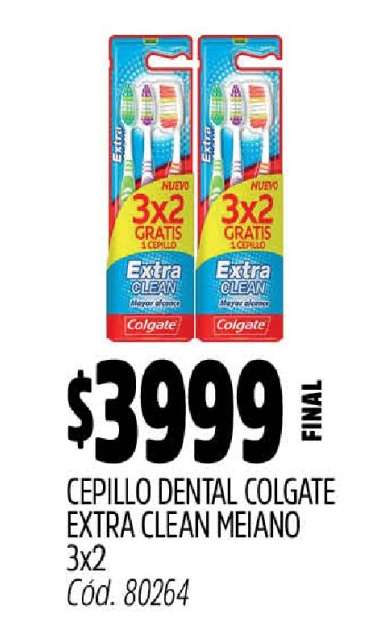 Cepillo Dental Colgate Extra Clean Meiano