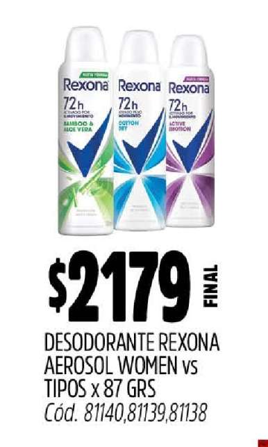 Desodorante Rexona Aerosol Women