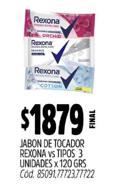 Jabón de tocador Rexona