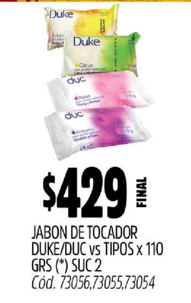 Jabón de Tocador Duke/Duc